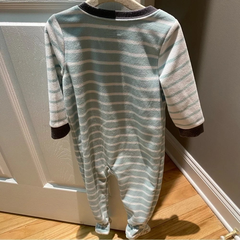 Carter’s fleece footie pajamas